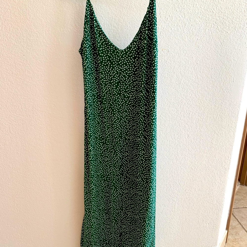 Green Reformation dress, size 2